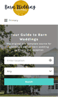 Mobile Screenshot of barnweddingcentral.com